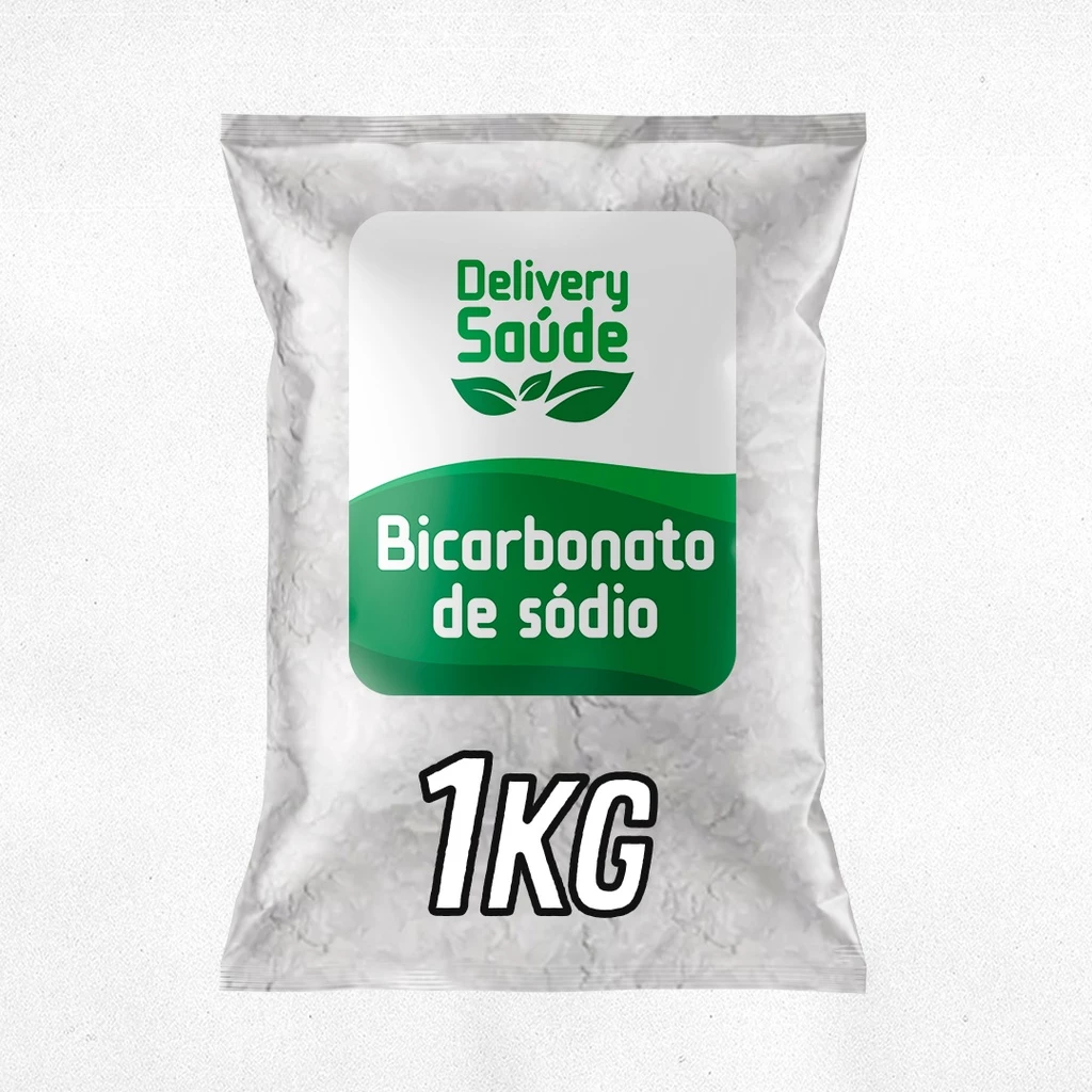BICARBONATO DE SÓDIO ORIGINAL 100% PURO 1KG MULTIUSO