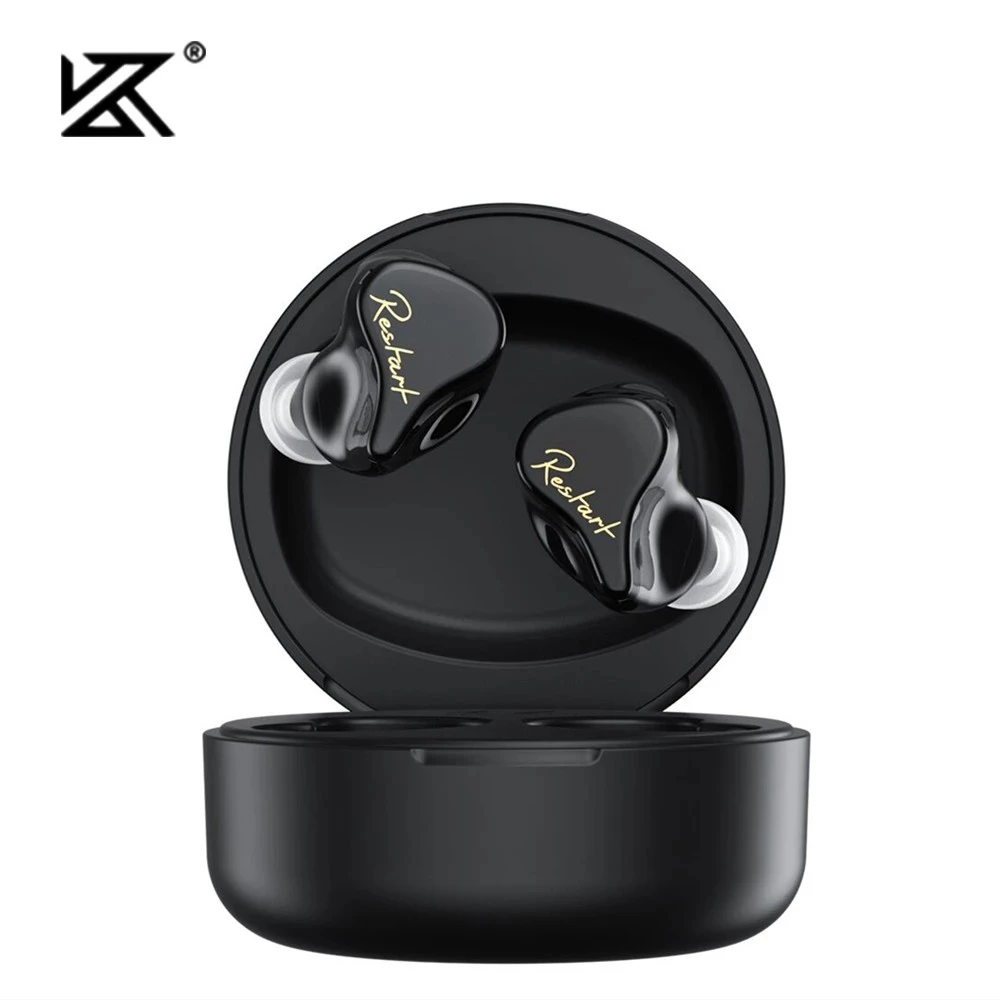 KZ SKS 1DD + 1BA True Wireless TWS Earbuds Bluetooth 5.2 Hybrid Game Fone de ouvido com controle de toque e cancelamento de ruído Fone de ouvido esportivo