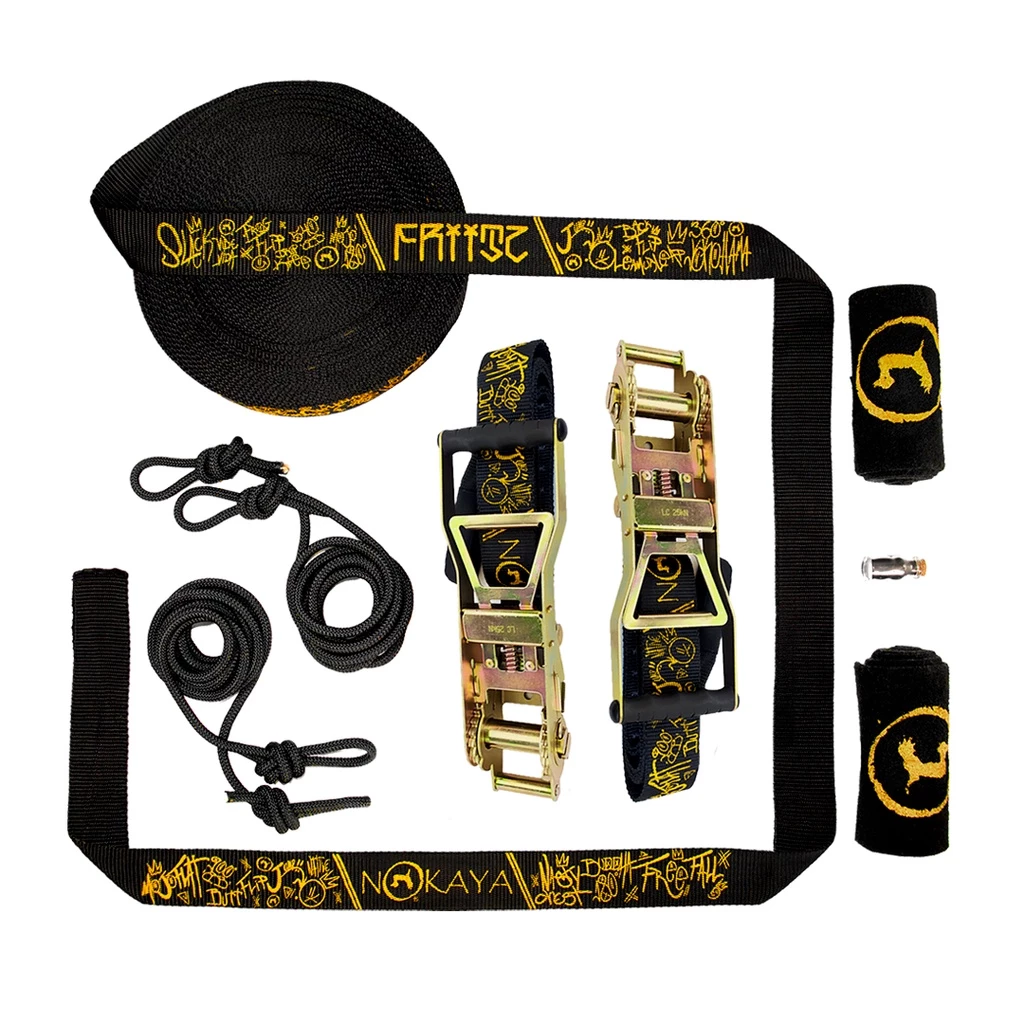 Kit Nokaya Friitz de 25 metros com duas catracas Ergo Kit Nokaya Friitz de 25 metros com duas catracas Ergo