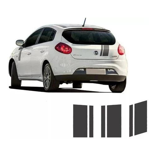 Kit Adesivo Fiat Bravo Sporting 12 13 14 15 16 17 Universal
