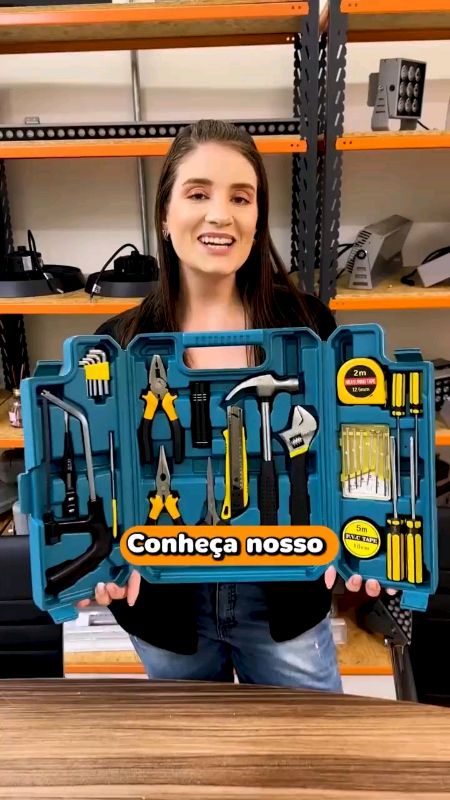 kit  caixa 27 ferramentas profissional qualidade e eficiente compre agora #shopee #acessorios #ferramentas #Presente #sho