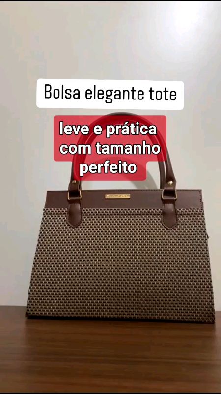 bolsa feminina média satchel elegante tote#bolsa #elegante