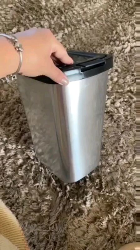 #lixeira #cesto #Inox #lixo #metalizado