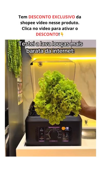 Lava louça portátil LLPP Semi automática