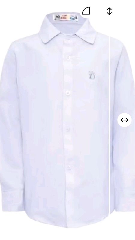 Camisa Social Infantil/Juvenil Menino 🩵.         #camisa #social #menino #🩵