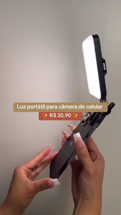 #Light #iluminação #Fotografia #celular #acessorios