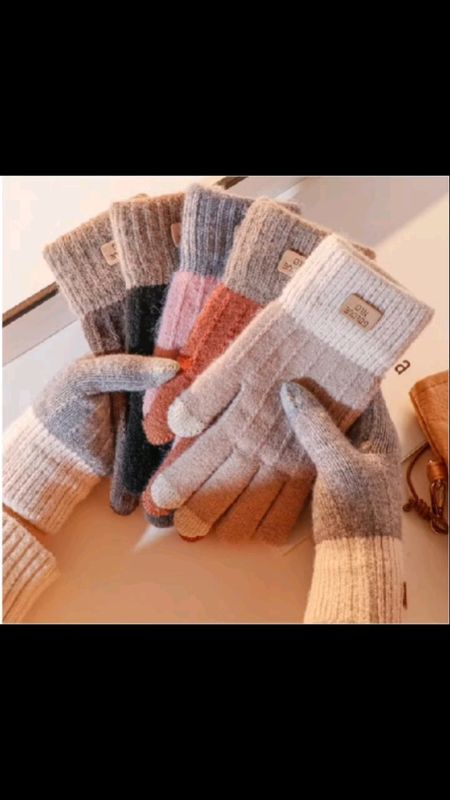 Luva de lã Touch Screen #luvadelã  #luvatouch #inverno #achado #viral