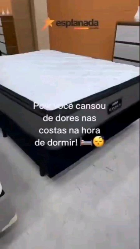 #camabox #camacasal #colchao #quarto