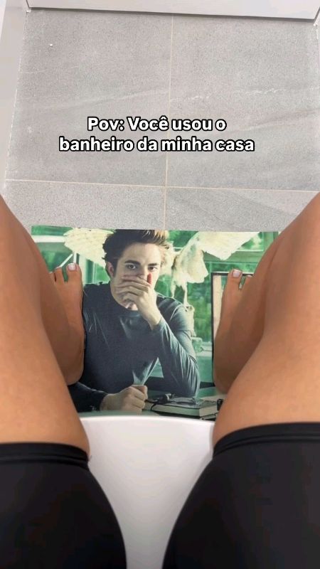 #tapete #EdwardCullen #crepúsculo #banheiro