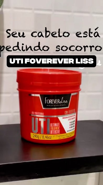 #fy UTI Forever Liss tratamento intensivo para cabelos danificados #cabelosaudavel #hidratação #ShopeeMall #foreverliss #shopee (BM2025)