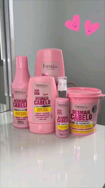 desmaia cabelo, cremes de hidratação #cabelo #kitdesmaia #banho