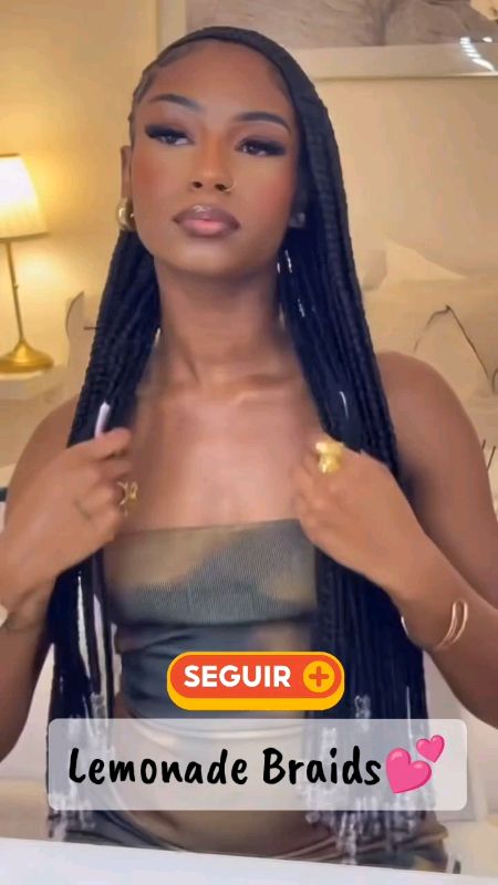 Lemonade Braids 💕#tranças #braids #trancista #fyp #shopee #micangas #jumbo
