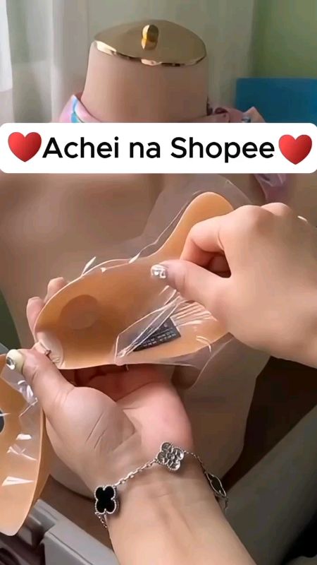 #sutiã de silicone tomara que caia cola no busto e dá sustentação #silicone