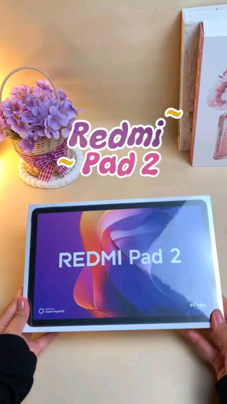 NOVO Tablet Xiaomi Redmi Pad 2 WIFI 256GB ou 128GB Versão Global Pronta Entrega ADS