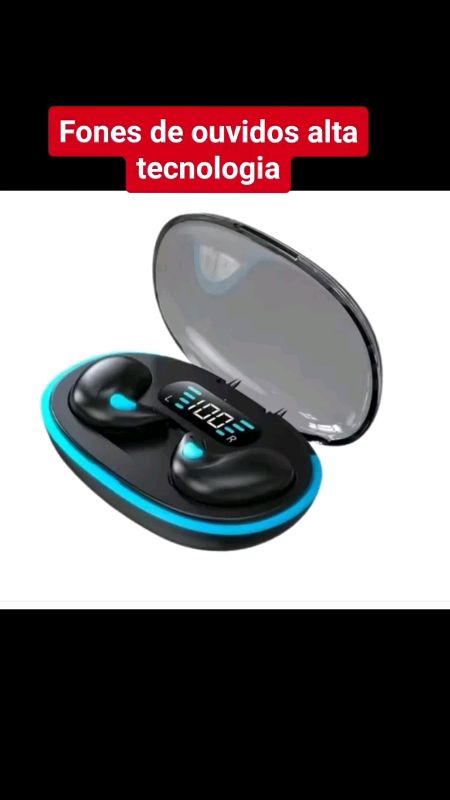 Fones se ouvido mini sem fio Bluetooth stereo led x55 #choice #fonedeouvidos #mini #semfio #Tecno #fonesdeouvido