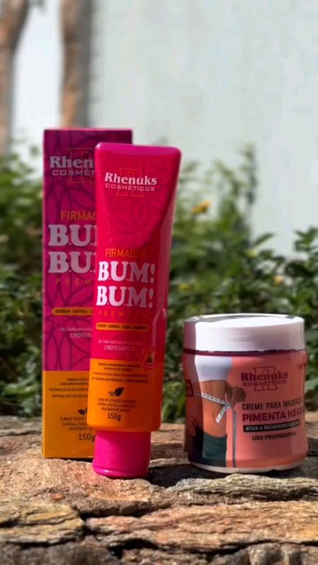 🔥 Diga adeus à flacidez e às medidas extras! Kit com 3 Géis Redutores de Pimenta Negra + 3 Géis Firmadores #gel #cremes #pimentanegra