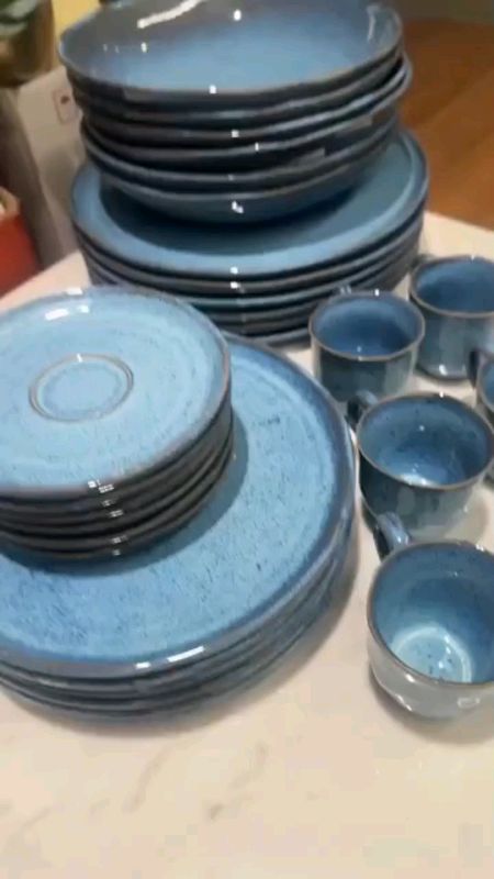 Aparelho de Jantar Bio Breeze Cerâmica #louça #aparelhosdejantar #cozinha #listadecasamento