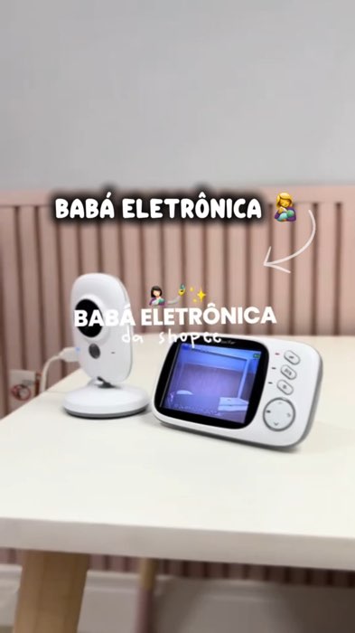 Baba eletrônica com monitor #babaeletronica #acheinashopee