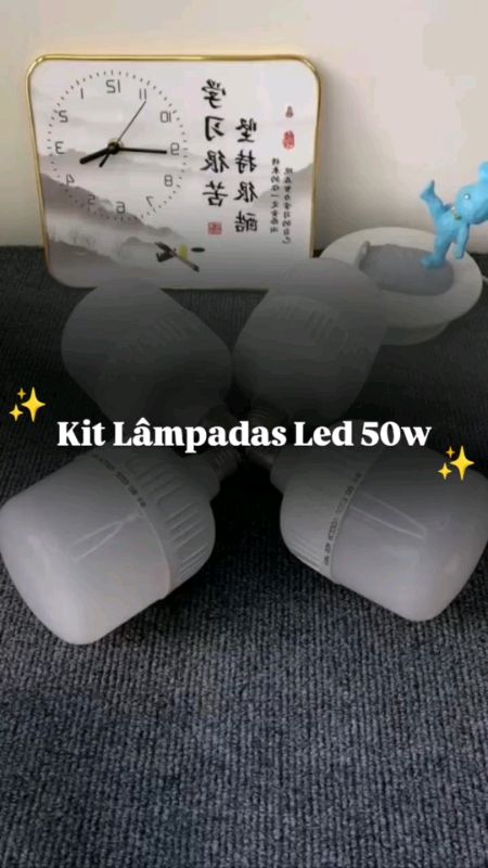 Kit Lâmpadas Led #lampada #led #kit #iluminacao #casa #vira #viral #videoviral #acheinashopee