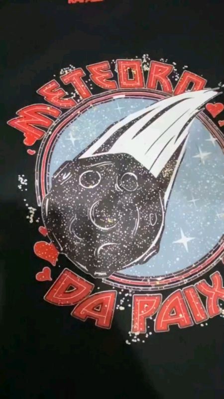 Camiseta T-shirt Meteoro da Paixão Luan Santana Vintage Algodão. #Luan #luansantana #camiseta #tshirt #meteoro #paixao