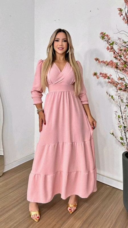 vestido longo inverno