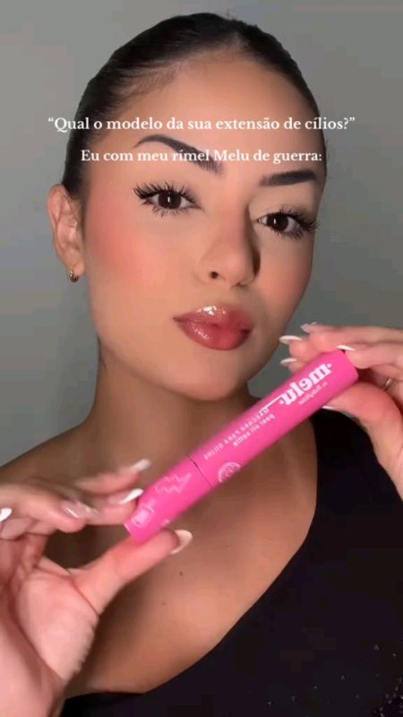 Máscara De Cílios Rímel Ruby Rose Peel Off Melu #mascara #cilios #rimel #rubyrose #melu #maquiagem