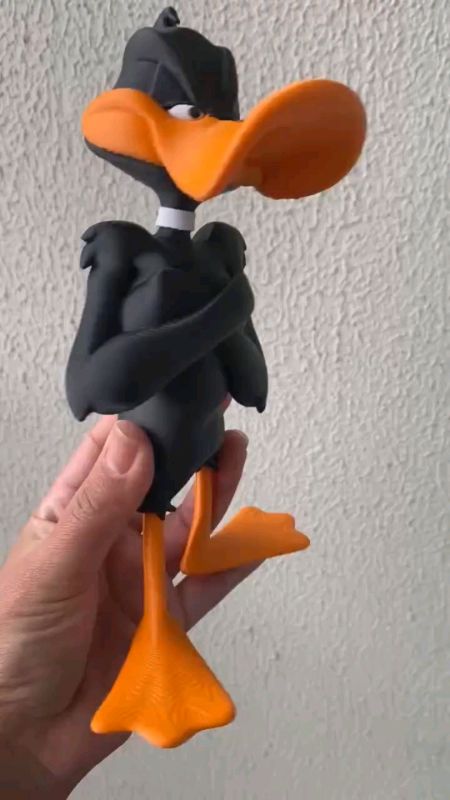 Boneco Patolino em Impressão 3D – Colecionável#decoraçao #coleçao #impressao #3D #boneco