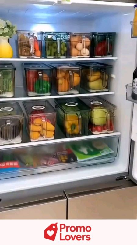Kit Organizador Geladeira #kitorganizador #kitorganizadorgeladeira #organizador #organizadorgeladeira