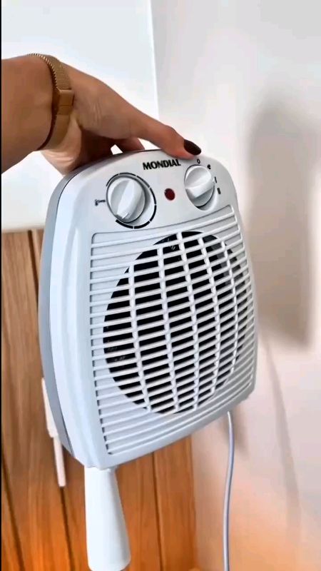Não é Bivolt, escolher a voltagem! #aquecedorportatil #mondial #noitefria #inverno #quentinho #conforto