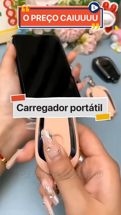Carregador de chaveiro portátil #carregador #carregadortipoc #carregadoriphone #carregadorportatil #carregadordechaveiro #carregadordeemergencia