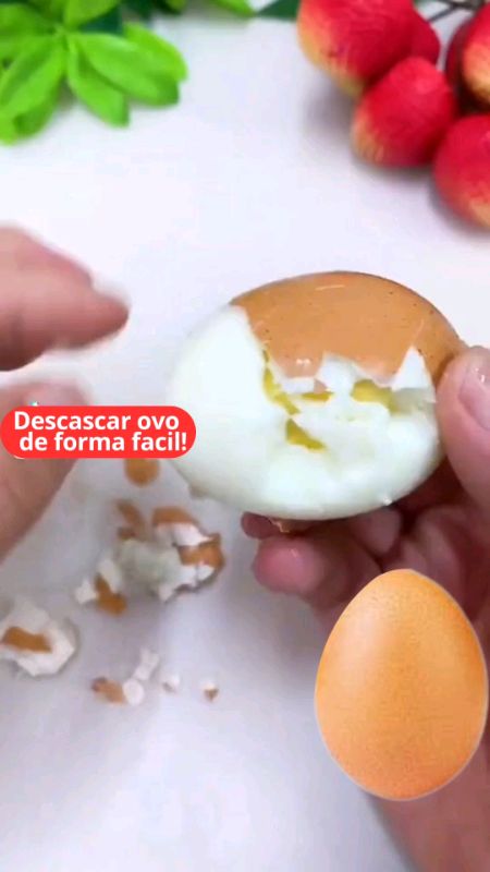 Separador de casca de ovo Abridor de casca de ovo Descascador de ovo portátil #descascar#separador#abridoor
