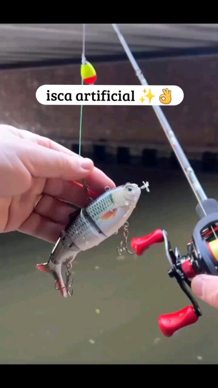 Isca Artificial dura Plástica #iscaartificial