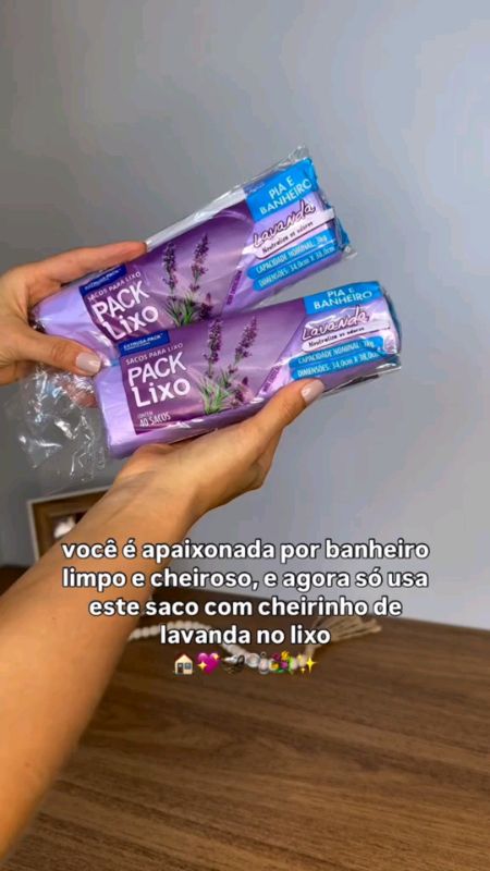 #sacodelixo #sacodelixoantiodor #antiodor #lavanda #casalimpa #casacheirosa #sacoparalixeira #casa #limpeza #limpar #antiodor