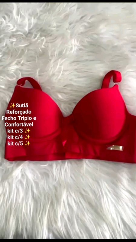 Sutiã Reforçado Fecho Triplo. kit Sutiã Reforçado. #sutiã #viral  #sutiãReforçado #lingerie #promo #feminina #mulher