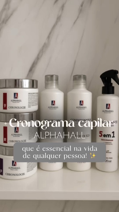 Cronograma capilar AlphaHall #cronograma #cronogramacapilar #cabelo #maisvendidos #promo #mulheres