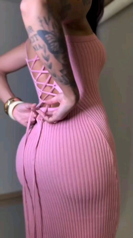 #vestidoverão #vestidotricot  pensem em um vestido que se adapta a qualquer corpo deixando ainda mais perfeito? esse mesmo !🤌🏻❤😌