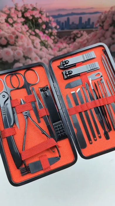 Kit cortador de unha #manicure #unha #kitdeunha #cortadordeunha #tesoura #acheinashopee