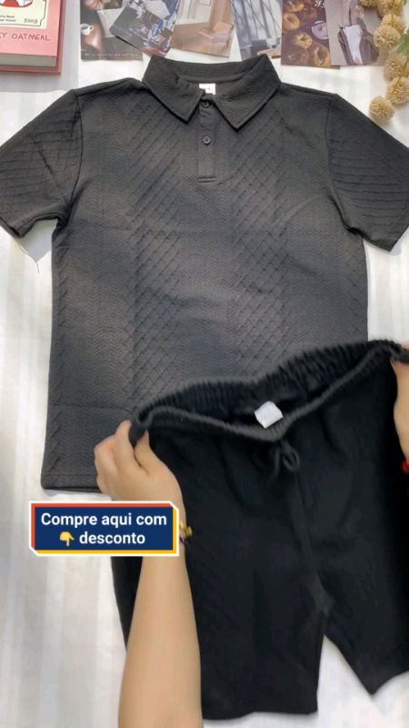 Conjunto casual e confortável, perfeito para o verão💖