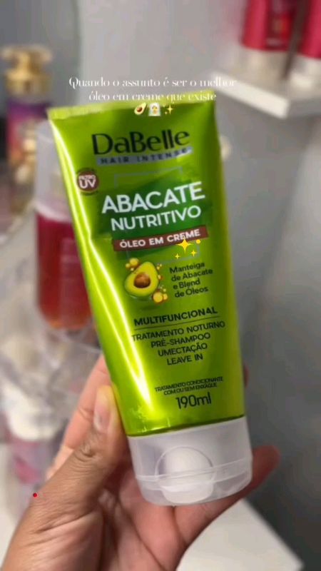 óleo em creme dabelle pré shampoo tratamento noturno Umectação #oleoemcreme #dabelle #preshampoo #tratamentonoturno #umectacao