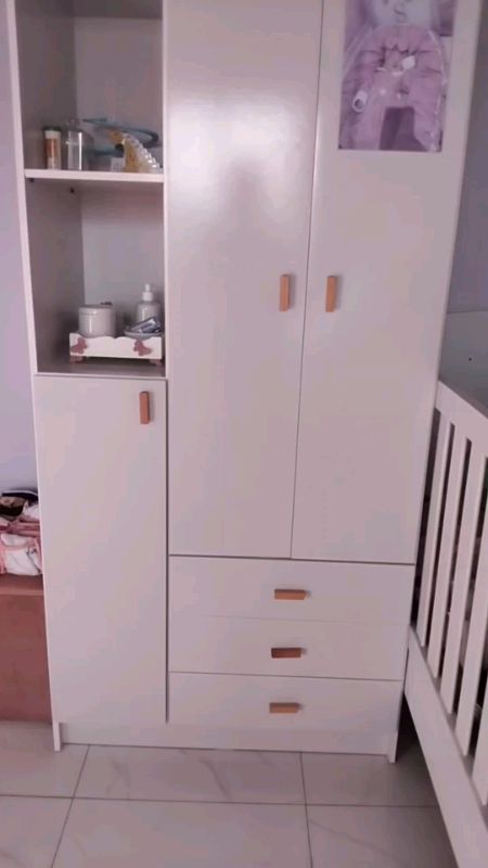 Guarda-roupa excelente para sua filha(o).#guardaroupa #ditalia #3gavetas #bebe