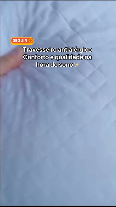 ￼Kit 2 Travesseiros para Casal Antialérgico Confortável Luxo. #travesseiro #travesseiroantialergico #travesseirodeluxo