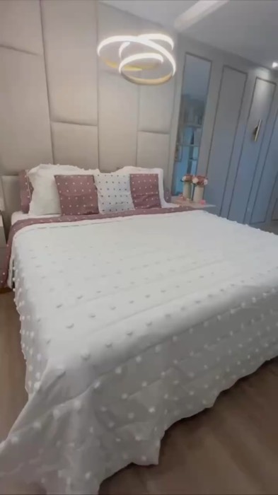 Cobre leito maravilhoso, um toque charme para seu quarto 🤩🫶🏻