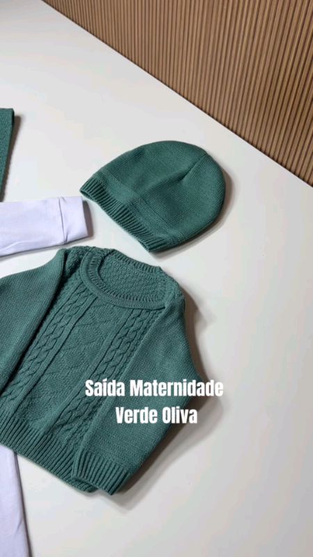 Seu bebê merece conforto e estilo com a melhor qualidade. E nós da Nika Baby pensamos exatamente nisso! #trico #conjunto #maternidade #bebê #rn