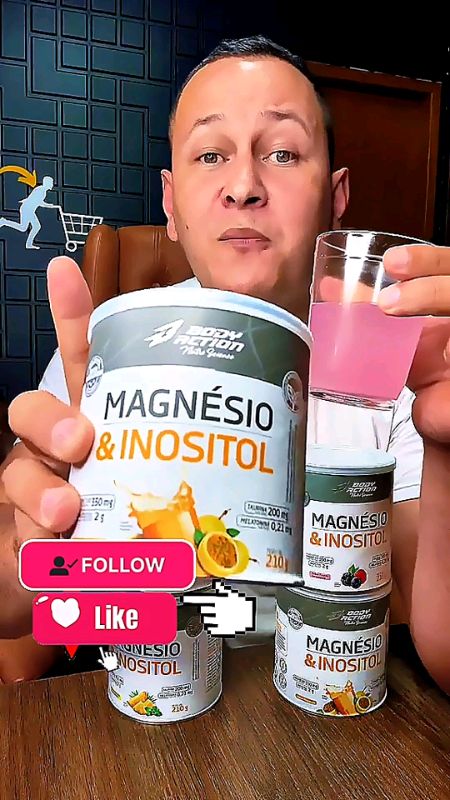 Magnésio e Inositol Body Action #magnesioinositol #suplementos#saude #SONO #bemestar #vitaminas #Magnesio #SuplementoAlimentar #acheinashopee #viral