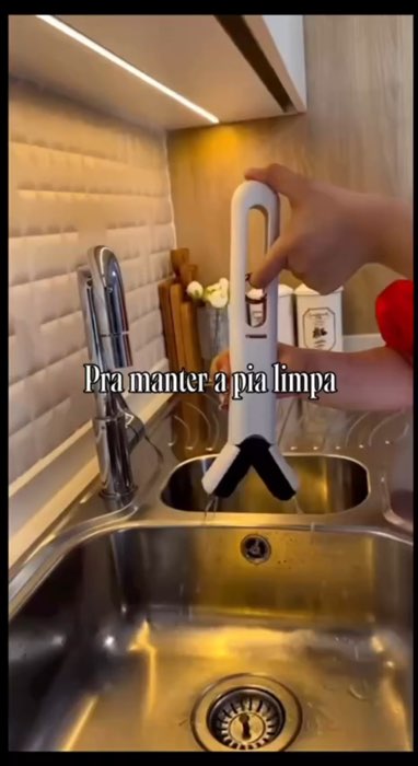 #CapCut ￼Mini Esfregão Portátil Absorvente Auto-Squeeze Limpeza Multifuncional -HX2036 #cozinha #esfregao #rodo