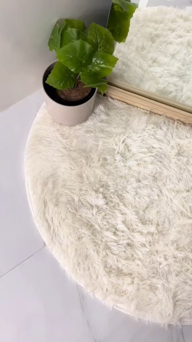 Tapete redondo peludo #tapete #redondo #peludo #decorativo
