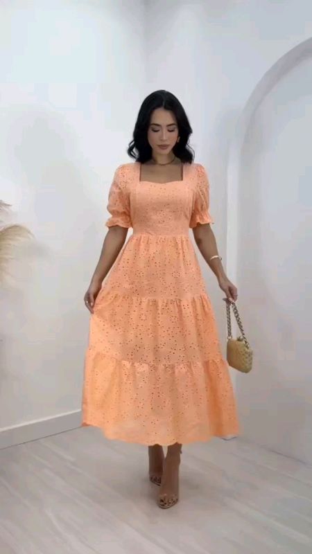 vestido midi #vestidobranco #vestidomidi
