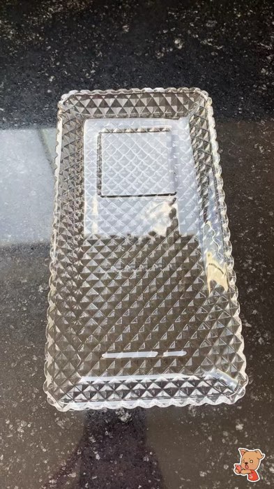 Travessa de Cristal. #cozinha #casa #decoração