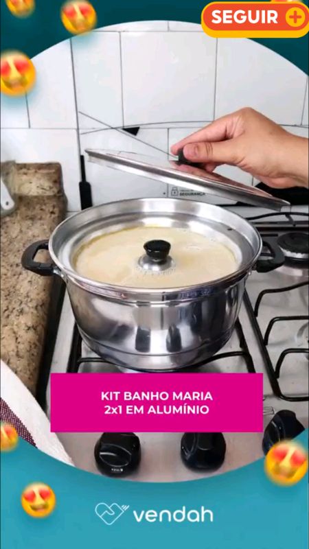 Forma pudim banho maria n 18 panela 2 em 1 #forma #pudim #formapudim #banhomaria #sobremessa #doce