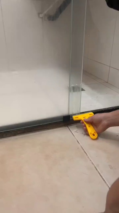 Raspador multiuso para limpar box #achadinhosshopee #viralizou 💫
